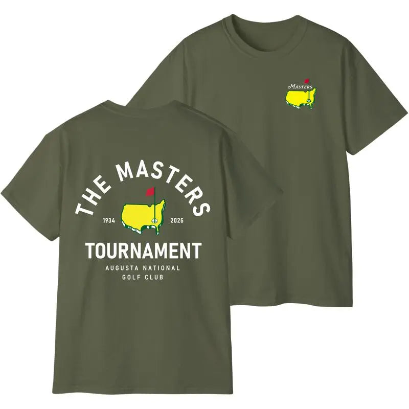 2026 Masters Tournament T-Shirt - 92 Years Champions List (1934–2026)